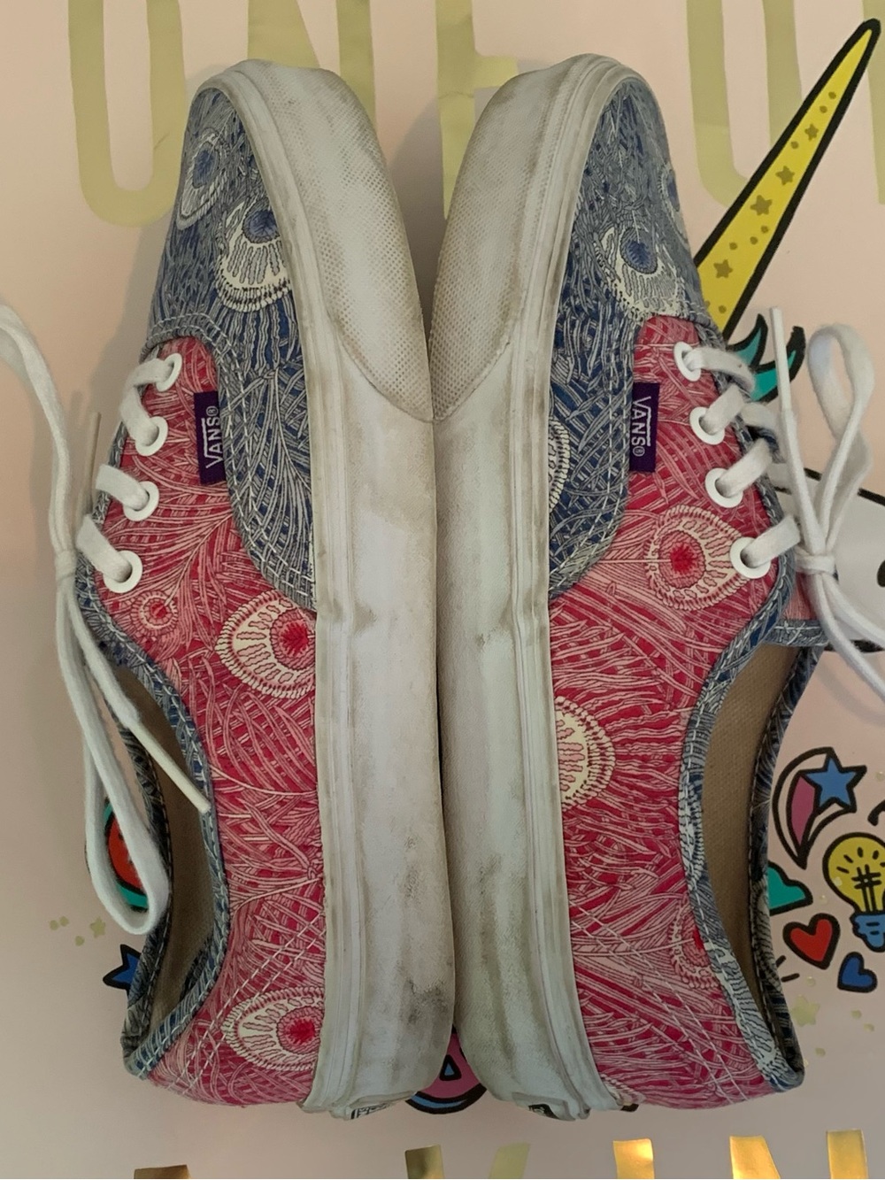 Vans Authentic x Liberty London Skate Sneakers - Picture 7 of 11